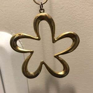 Gold Flower Necklace